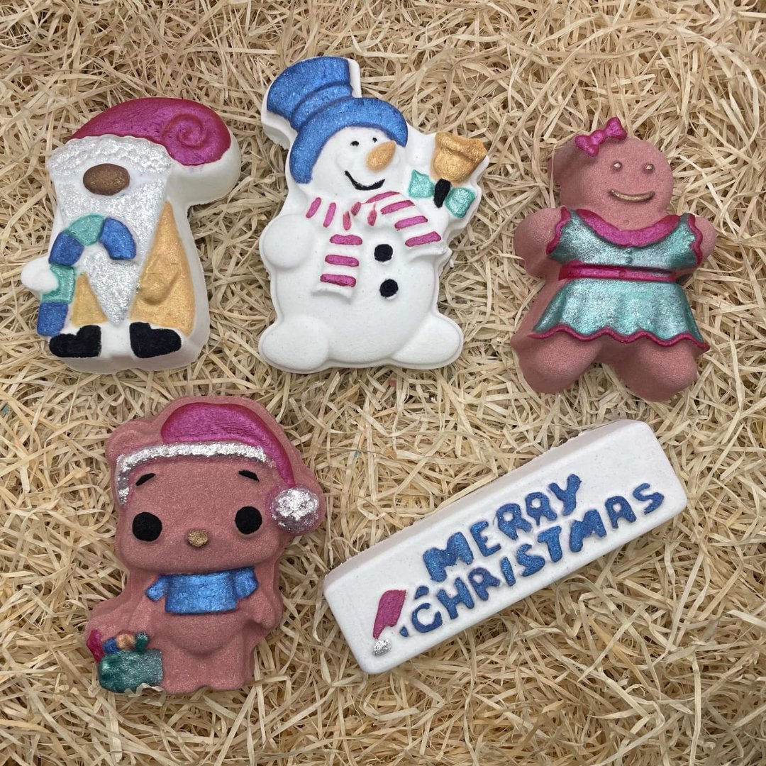 Bath Bomb Christmas Set