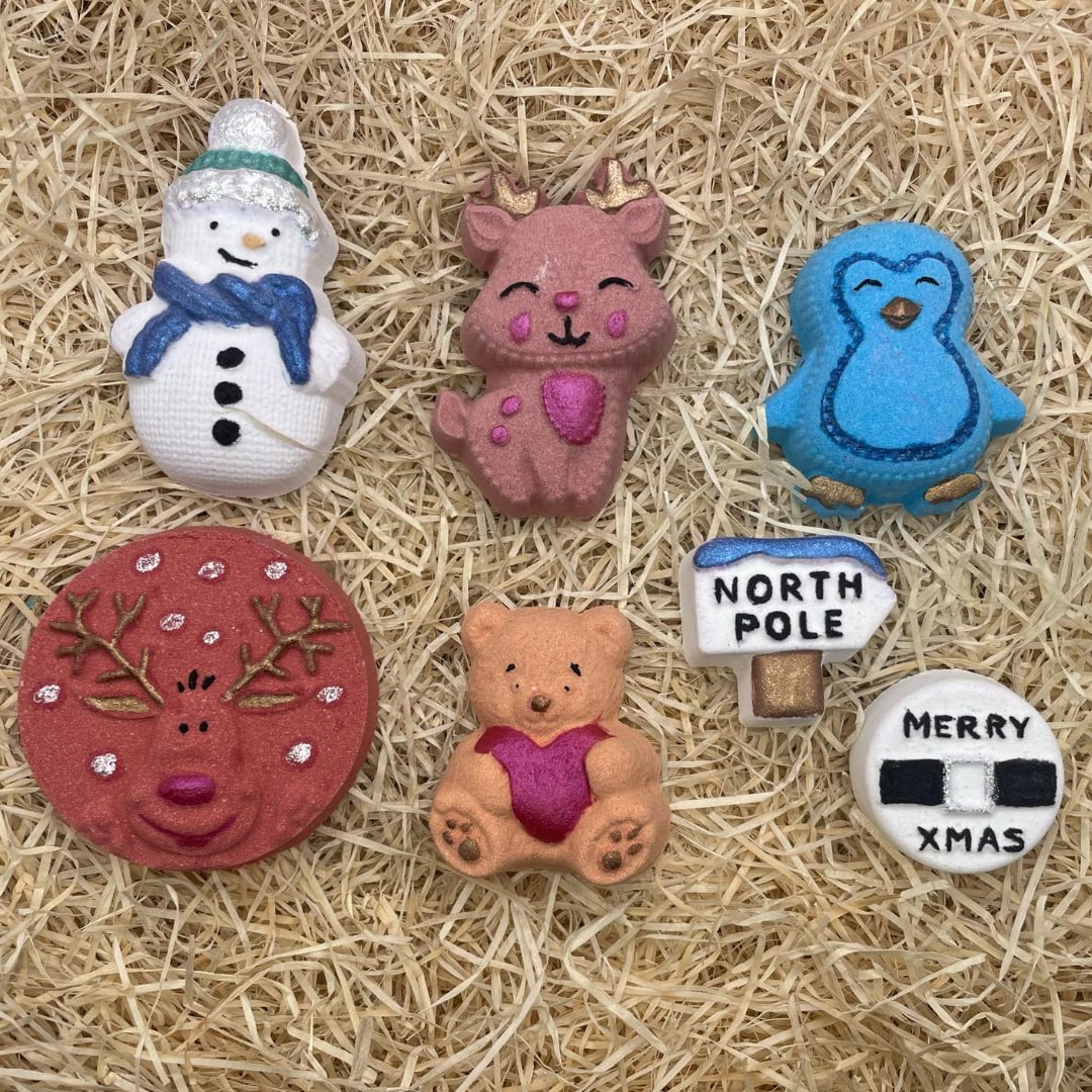 Christmas Bath Bomb Set