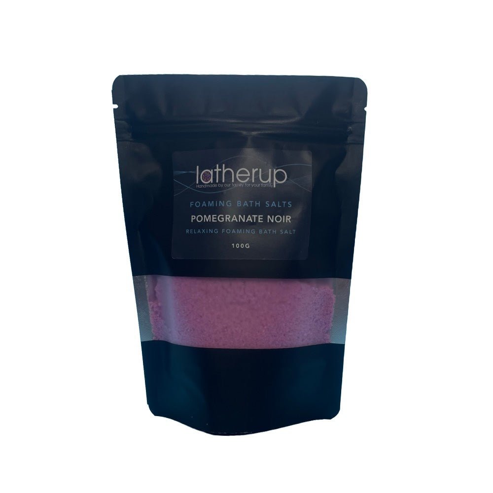 Pomegranate Noir Foaming Bath Salts 250g