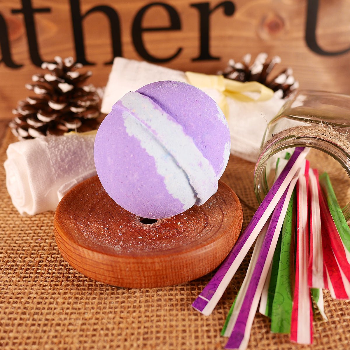 Pixie Dust Bath Bomb 4oz Lather Up UK