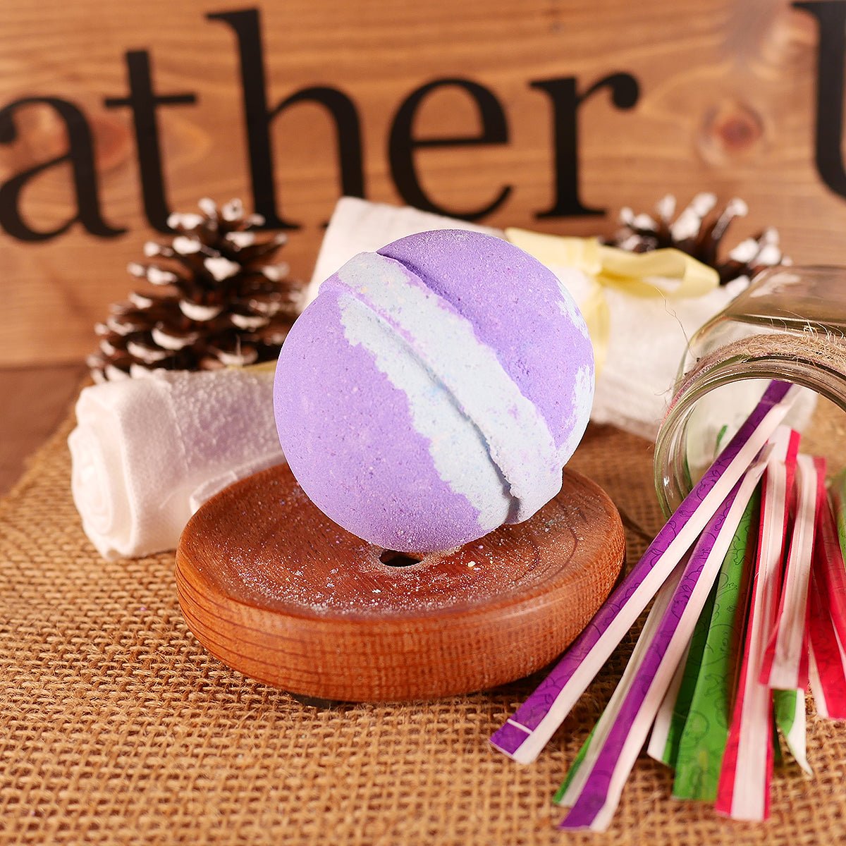 Pixie Dust Bath Bomb 7oz Lather Up UK