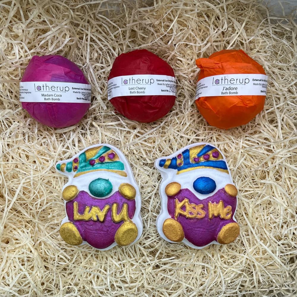 Valentines Bath Bomb Set (Medium)