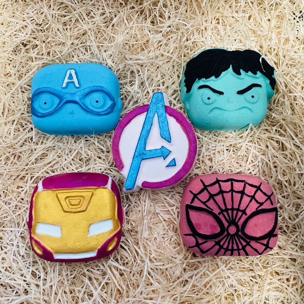 Superhero Collection Bath Bomb Set