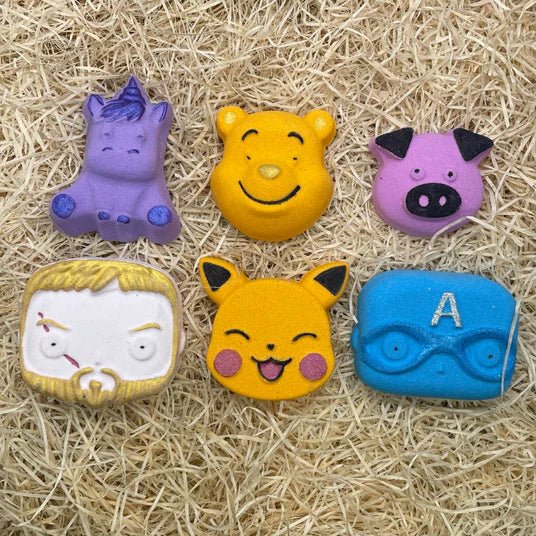 Character Themed Bath Bomb Bundle