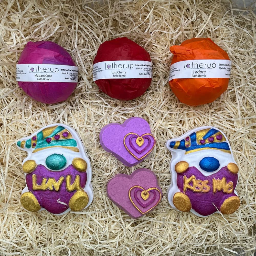 Valentines Bath Bomb Set (Large)