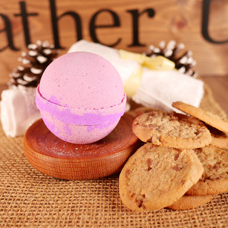 Baked Cookies Bath Bomb 4oz Lather Up UK