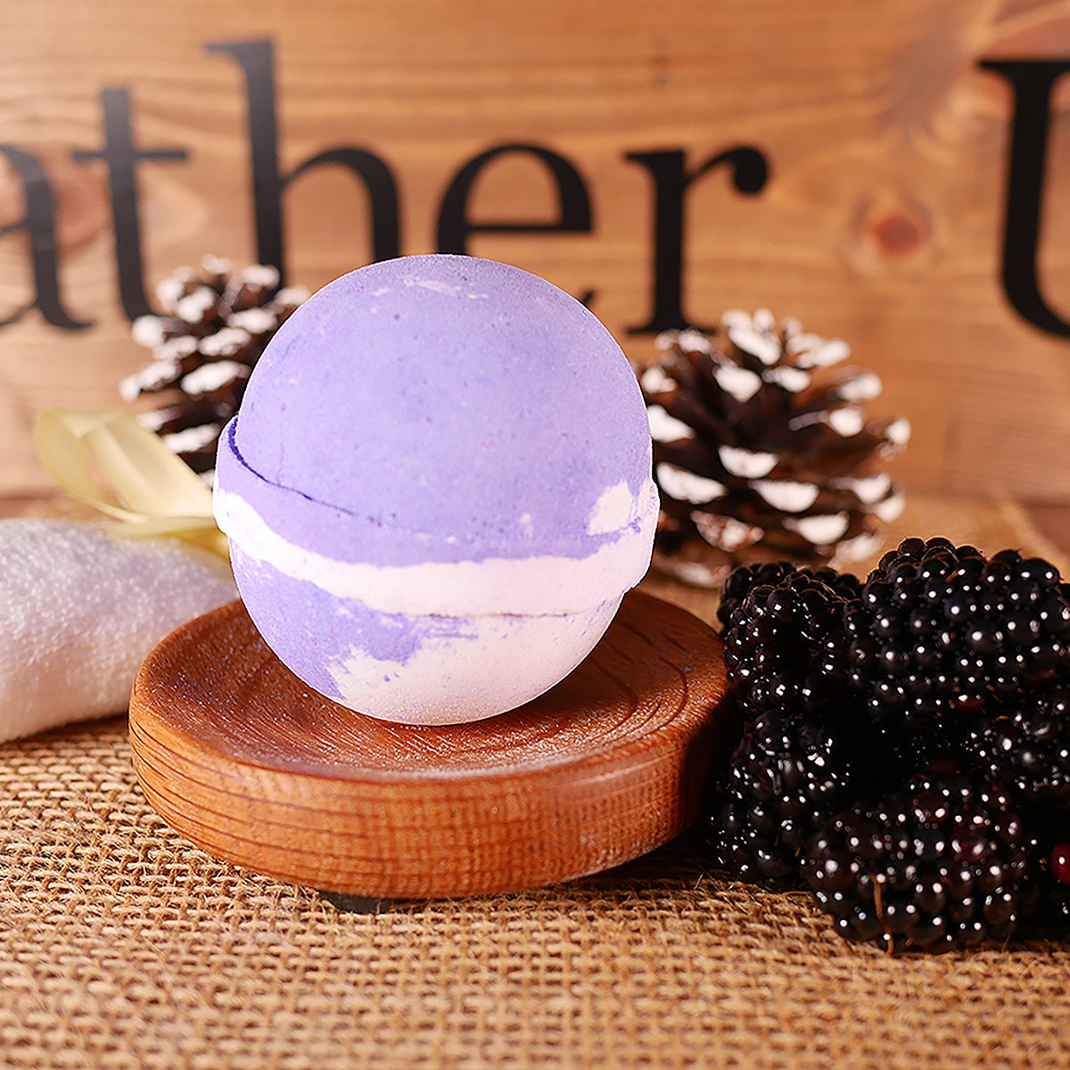 Dew Berry Bath Bomb 4oz Lather Up UK