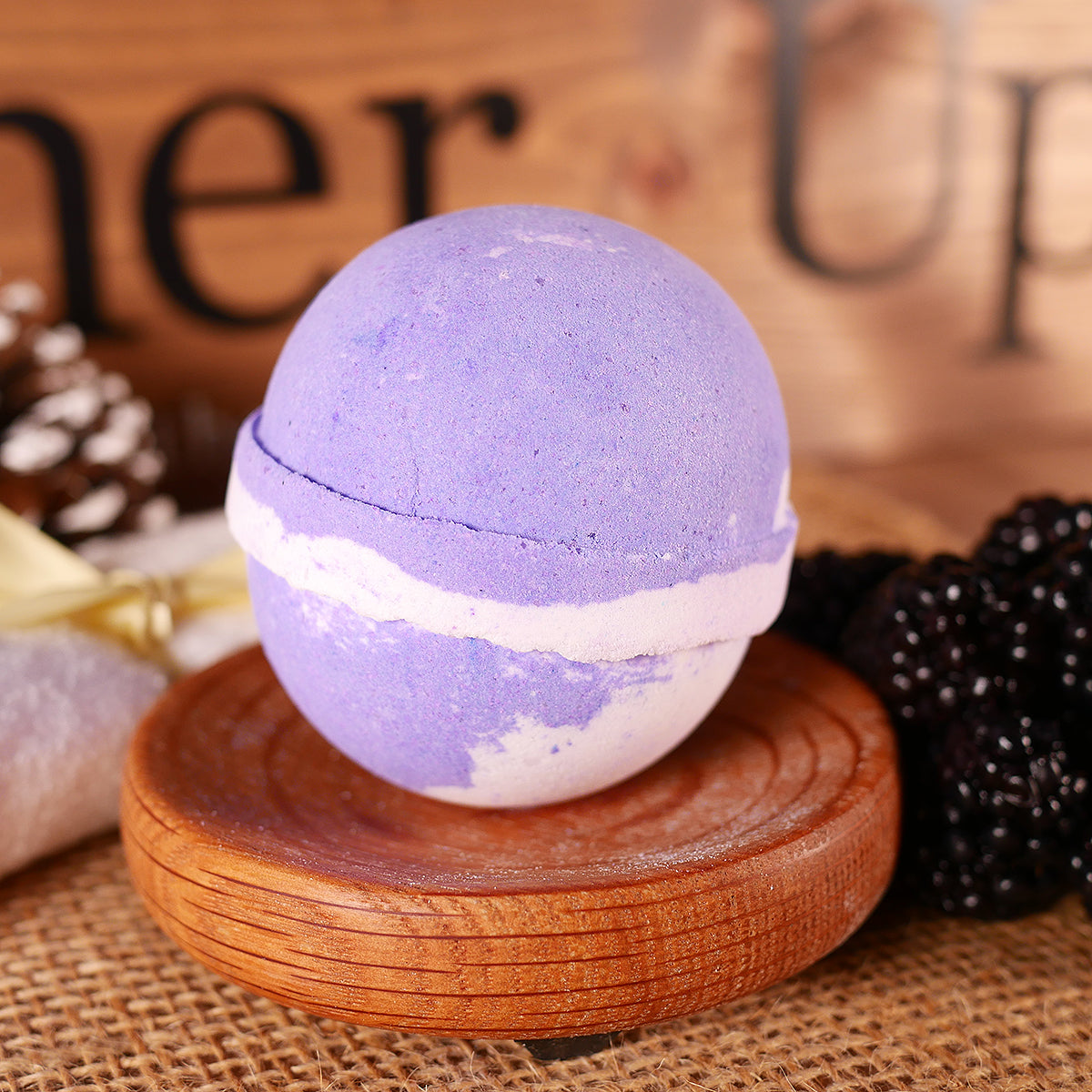 Dew Berry Bath Bomb 4oz Lather Up UK