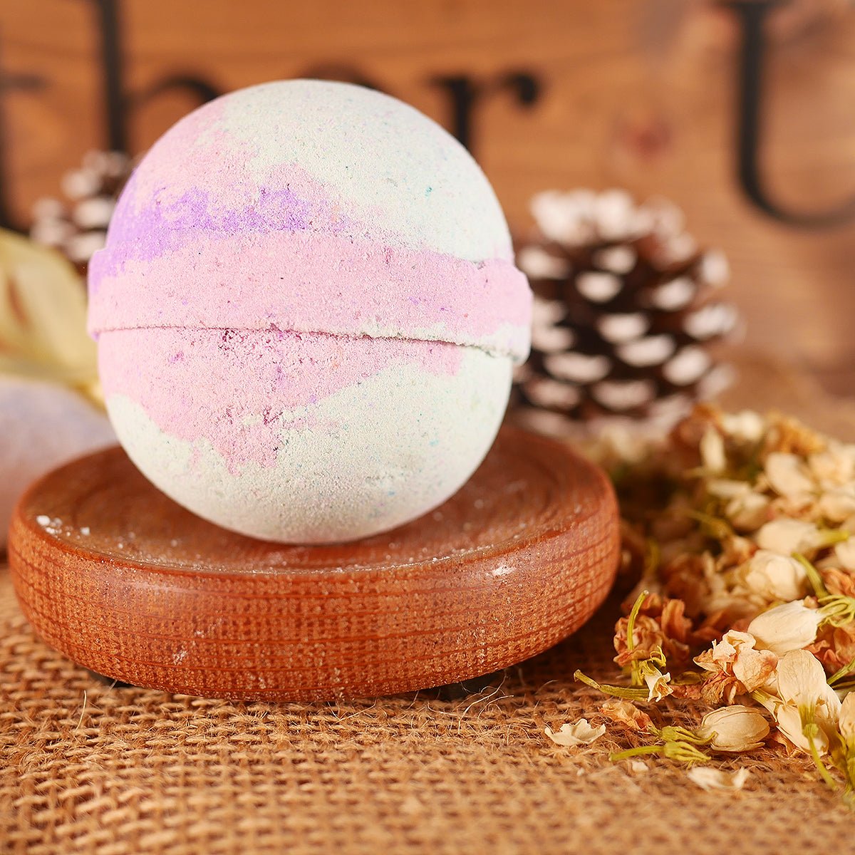 Jasmine Bath Bomb 4oz Lather Up UK