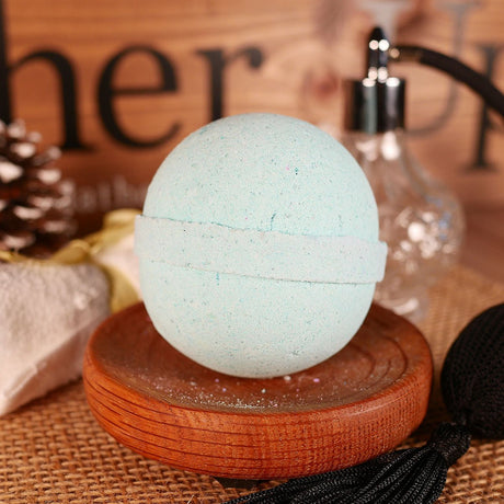 Lime Basil & Mandarin Bath Bomb 4oz Lather Up UK