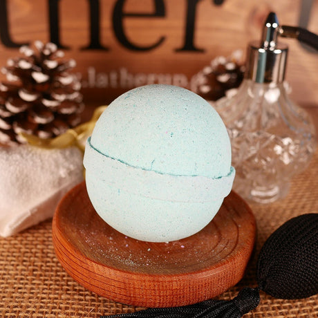 Lime Basil & Mandarin Bath Bomb 4oz Lather Up UK