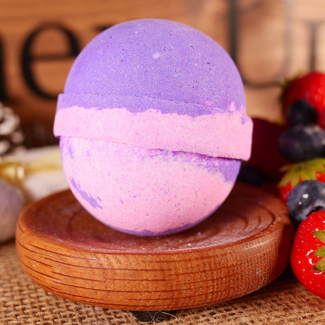 Summer Fruits Bath Bomb 7oz Lather Up UK