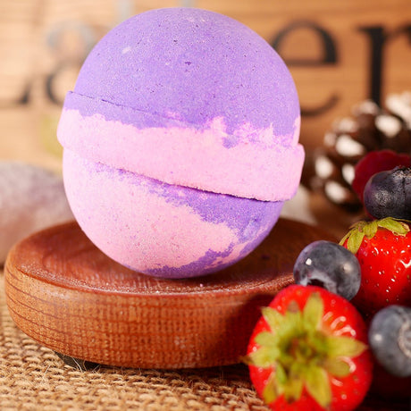 Summer Fruits Bath Bomb 4oz Lather Up UK