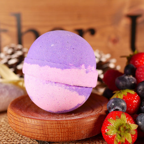 Summer Fruits Bath Bomb 7oz Lather Up UK