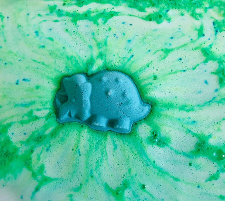 Dinosaur With Horn Bath Bomb Lather Up UK